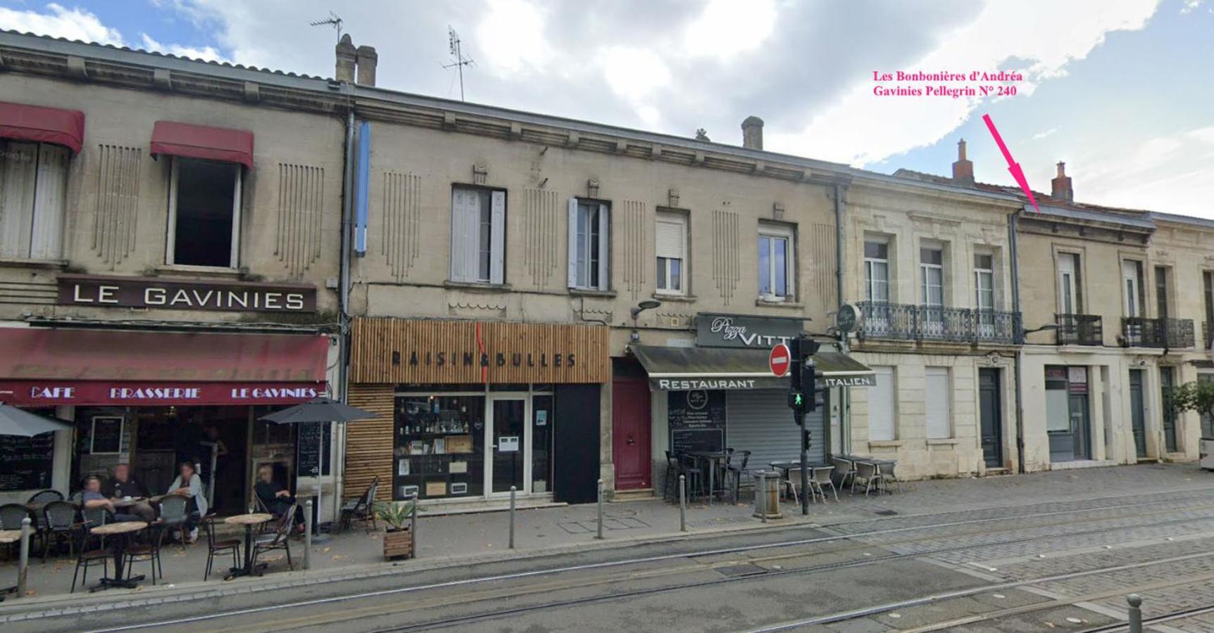 Les Bonbonieres D'Andrea Gavinies Pellegrin Apartment Бордо Екстериор снимка